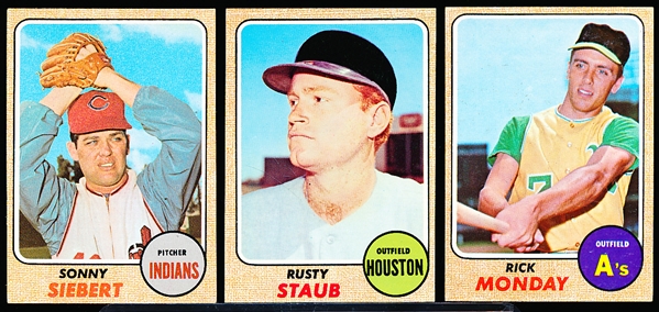 1968 Topps Bb- 20 Diff