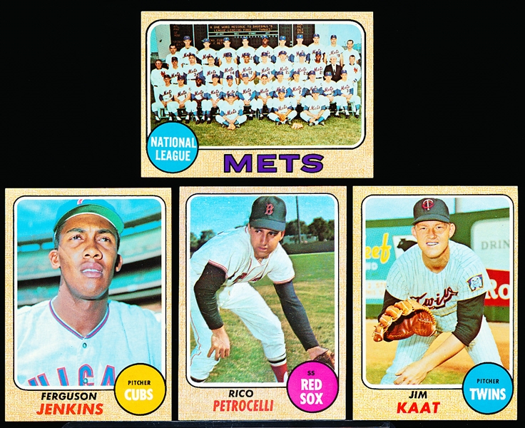 1968 Topps Bb- 4 Diff