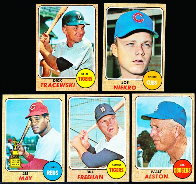 1968 Topps Bb- 5 Diff