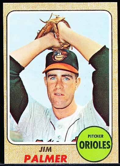 1968 Topps Bsbl. #575 Jim Palmer, Orioles