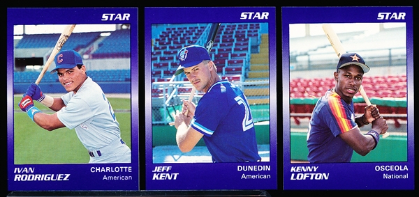 1990 Star Company MiLB- Florida State League “All-Stars” Set of 50