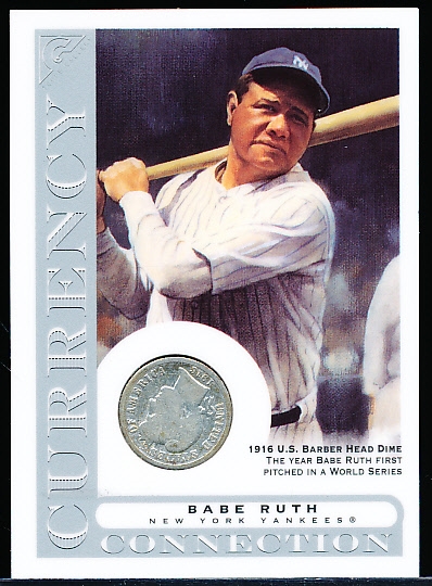 2003 Topps Gallery Bsbl. “Currency Connection” #CC-BR Babe Ruth