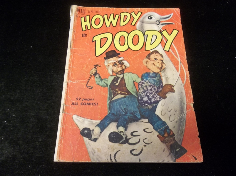Sept.-Oct. 1950 Dell “Howdy Doody” Comic Book- Issue #4