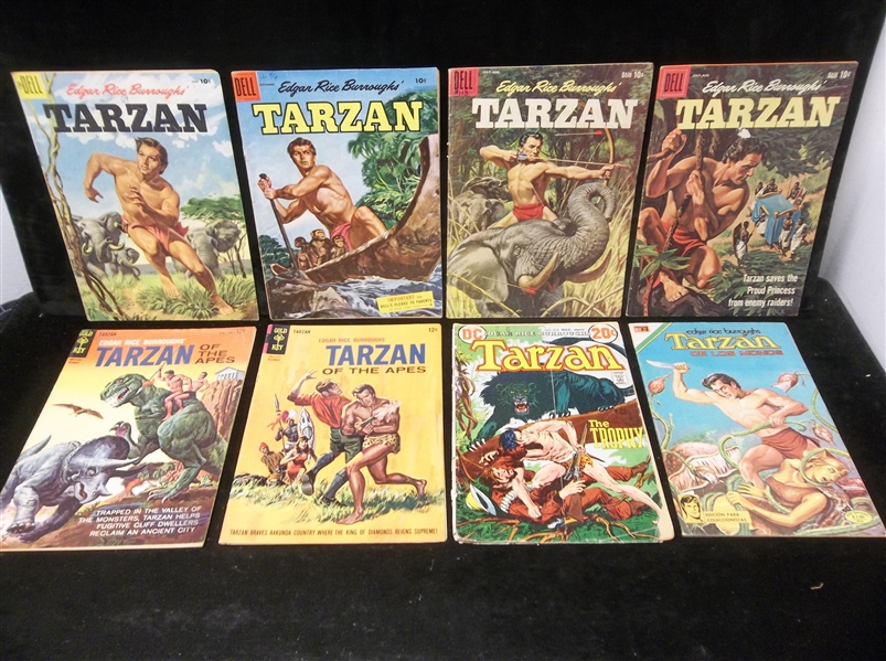 1959-’75 Tarzan Comic Books- 8 Diff.