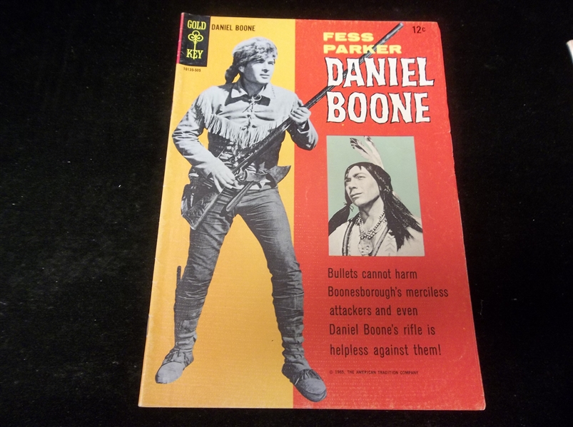 1965 Gold Key “Daniel Boone” Comic Book- Issue #2