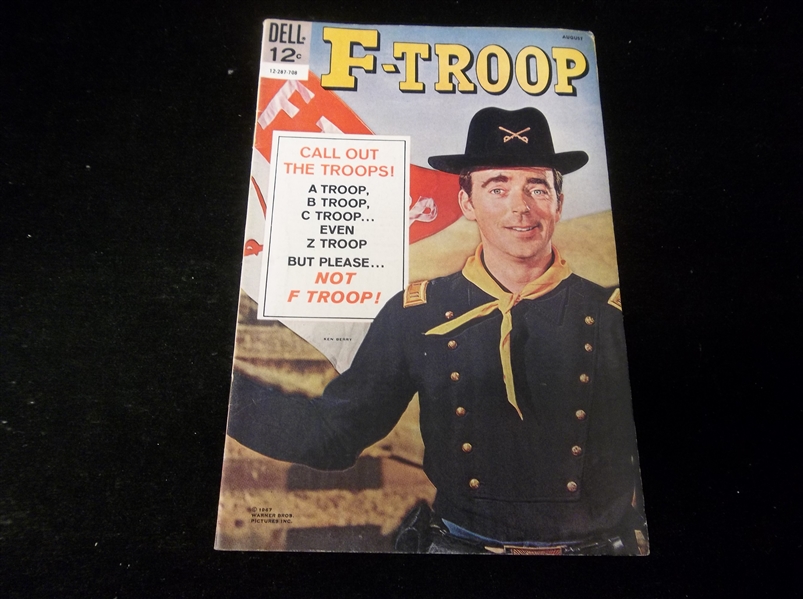 August 1967 Dell “F-Troop” Comic Book- Ken Berry Cover