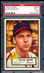 1952 Topps Baseball- #280 Cloyd Boyer, Cardinals- PSA Ex+ 5.5