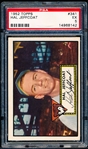1952 Topps Baseball- #341 Hal Jeffcoat, Cubs- PSA Ex 5- Hi#