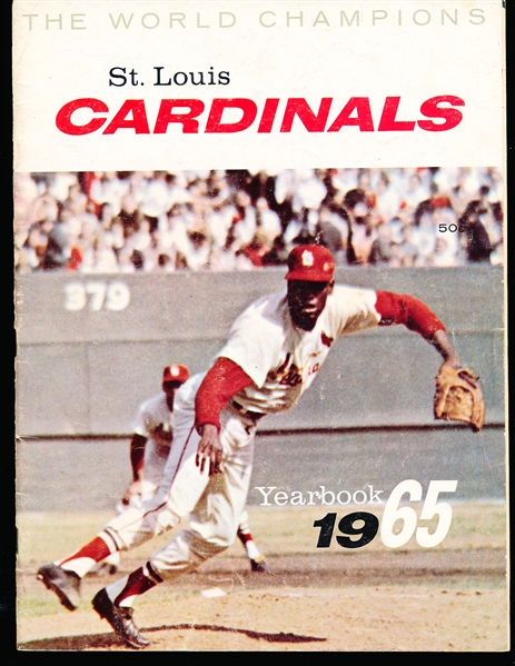 1965 St. Louis Cardinals MLB Yearbook