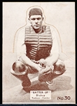1934-36 Batter Up Bb- #30 Bill Dickey, Yankees