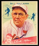 1934 Goudey Bb- #82 Hallahan, Cardinals- Hi#