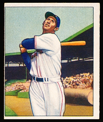 1950 Bowman Bb- #98 Ted Williams, Red Sox