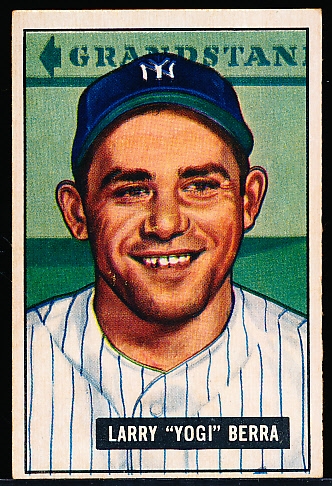1951 Bowman Bb- #2 Yogi Berra, Yankees