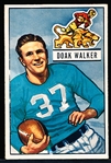 1951 Bowman Fb- #25 Doak Walker, Lions