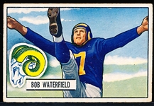 1951 Bowman Fb- #40 Bob Waterfield, Rams