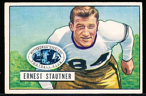 1951 Bowman Fb- #96 Ernie Stautner, Steelers