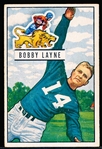 1951 Bowman Fb- #102 Bobby Layne, Lions