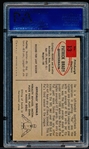 1954 Bowman Fb- #13 Pat Brady, Steelers- PSA NM 7