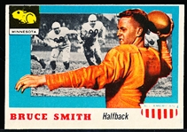 1955 Topps All American Football- #19 Bruce Smith