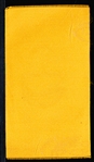 1911 S74 Colored Baseball Silk- Josh DeVore, NY Giants- Gold Color- Old Mill Cigarettes