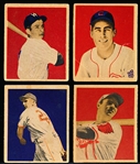 1949 Bowman Bb- 4 Diff- Cream Colored Backs
