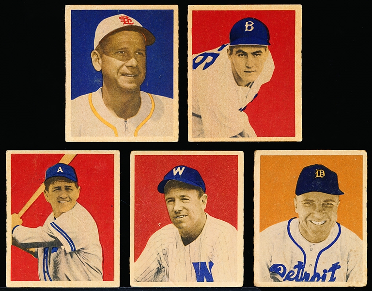 1949 Bowman Bb- 5 Diff- Gray Backs