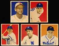 1949 Bowman Bb- 5 Diff- Gray Backs