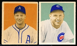 1949 Bowman Bb- 4 Diff Gray Backs