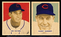 1949 Bowman Bb- 2 Diff Hi#’s