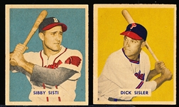 1949 Bowman Bb- 2 Diff Hi#’s