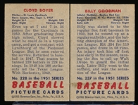 1951 Bowman Bb- 9 Diff
