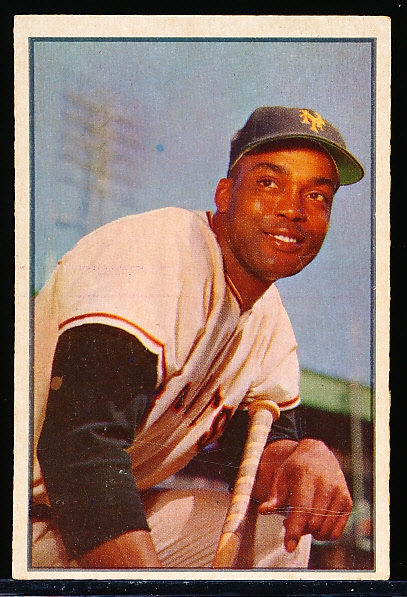 1953 Bowman Bb Color- #41 Monte Irvin, Giants