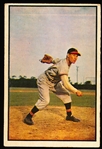 1953 Bowman Bb Color- #114 Bob Feller, Indians- Hi#