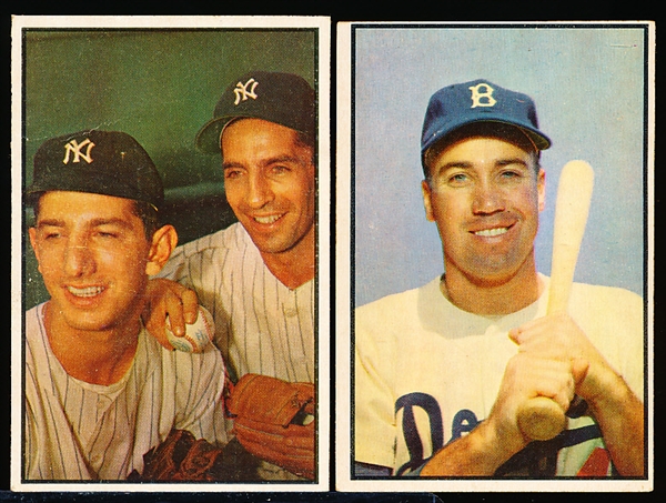 1953 Bowman Bb Color- 2 Stars