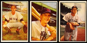 1953 Bowman Bb Color- 3 Diff