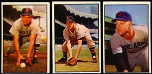 1953 Bowman Bb Color- 3 Diff Hi#’s