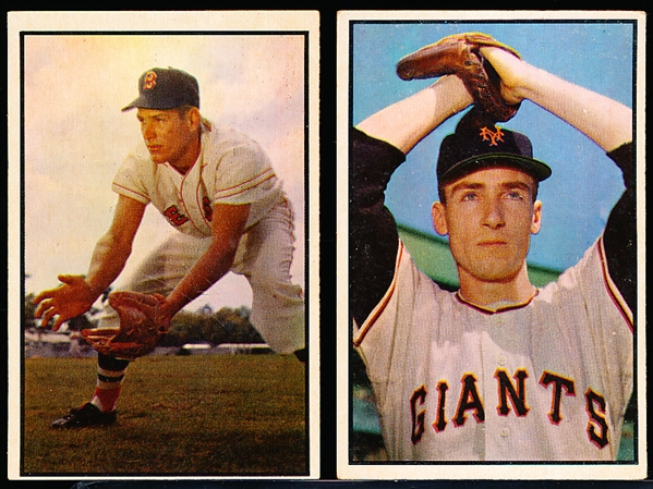 1953 Bowman Bb Color- 2 Diff Hi#’s