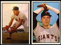 1953 Bowman Bb Color- 2 Diff Hi#’s