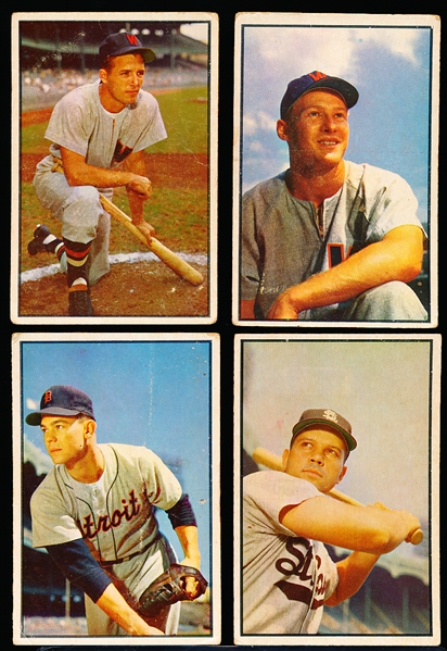 1953 Bowman Bb Color- 7 Diff