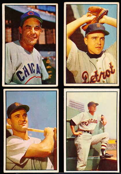 1953 Bowman Bb Color- 7 Diff