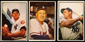 1953 Bowman Bb Color- 7 Diff