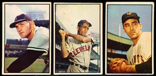 1953 Bowman Bb Color- 7 Diff