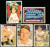 1957 Topps Bb- 5 Diff