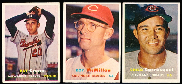 1957 Topps Bb- 12 Diff