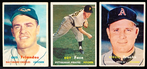 1957 Topps Bb- 12 Diff