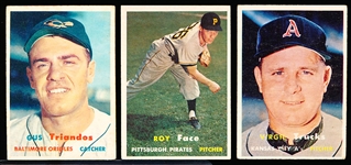 1957 Topps Bb- 12 Diff
