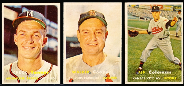 1957 Topps Bb- 11 Diff