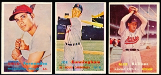 1957 Topps Bb- 17 Diff