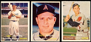 1957 Topps Bb- 23 Diff