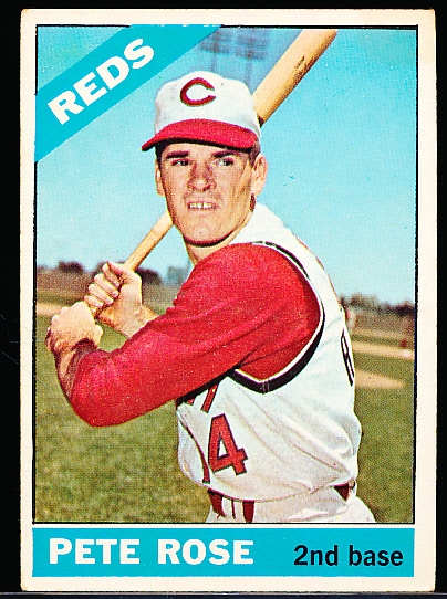 1966 Topps Bb- #30 Pete Rose, Reds